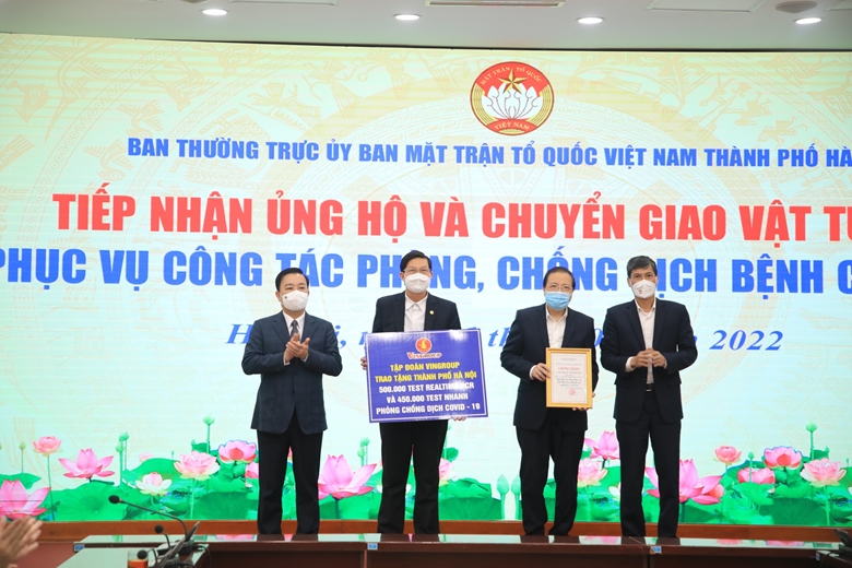 Hanoi receives more than VND80 billion to support COVID-19 prevention